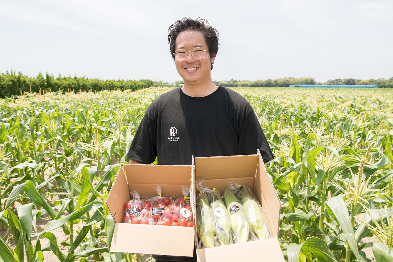 千葉県・旭市の信頼できる農家から、
「美味しいもの」を集めました。